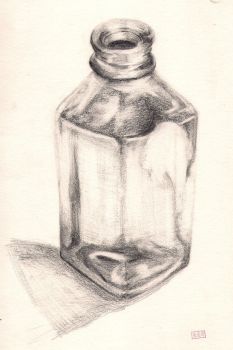 Glass Sketch, School Sketches, Basic Sketching, Bottle Drawing, Basic Drawing, Still Life Drawing, 3d Drawings, Main Theme, Pencil Art Drawings