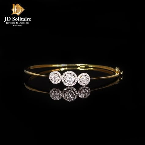 Solitaire Bracelet Diamonds, Pressure Setting Diamond Ring, Diamond Bracelets Indian, Delicate Diamond Bracelet, Diamond Bracelet For Women, Pendants For Men, Diamond Earrings Online, Solitaire Bracelet, Mangalsutra Chain