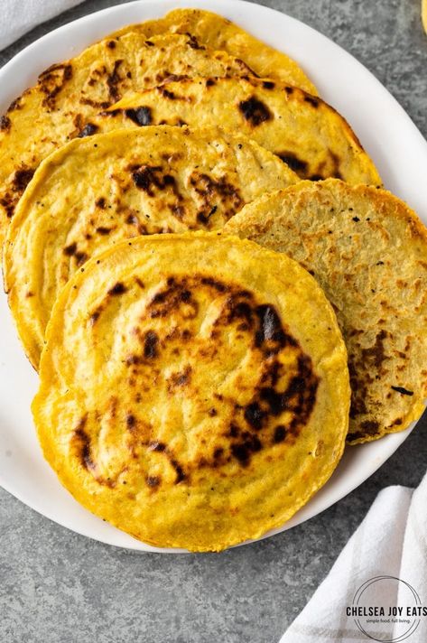 Plantain Tortillas on Stovetop or In Oven (Whole30, Vegan) Whole30 Tortillas, Plantain Tortillas Recipes, Plantain Tortillas, Tortillas Recipes, Whole30 Vegan, Carnivore Recipes, Plantain Recipes, Lectin Free, Tortilla Press