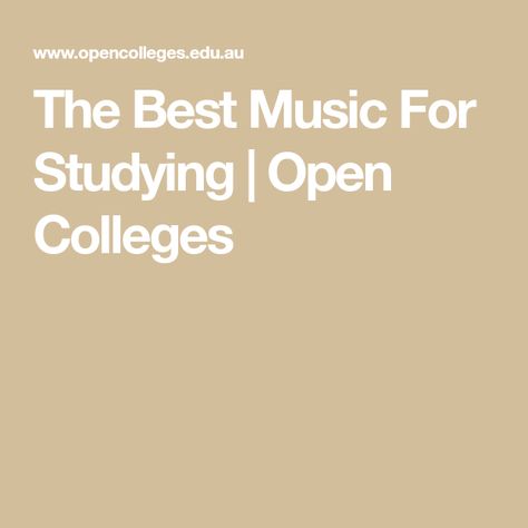 The Best Music For Studying | Open Colleges Study Playlist, Indie Folk Music, Famous Composers, Imperial College London, Music For Studying, Online Study, Smooth Jazz, Free Youtube, Indie Music