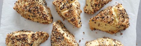 Everything Scones Recipe from Jessica Seinfeld Jessica Seinfeld, Fancy Breakfast, Scones Recipe, Baked Goodies, Scone Recipe, Seinfeld, Fabulous Foods, Sweets Treats, Healthy Desserts