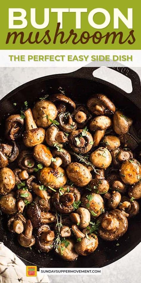 Steakhouse Mushrooms, Vegetable Casseroles, Best Mushroom Recipe, Side Dishes For Ham, Mushroom Side Dishes, The Best Keto Recipes, Man Recipes, Portabella Mushrooms, Chicken Mushrooms