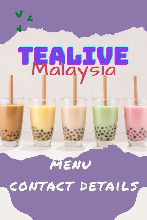 This is menu of Tealive with the pricing. As many people were also looking for their contact details, I have also included this in my blog post. My apologies as this menu is taken a few years ago. Do note that Tealive does provide the menu, their latest drinks (they come up with new taste quite often), contact details and options for delivery (using Shopee Food). Tealive Menu, Visit Malaysia, My Apologies, Life Board, The Menu, In November, My Blog, Blog Post, Customer Service