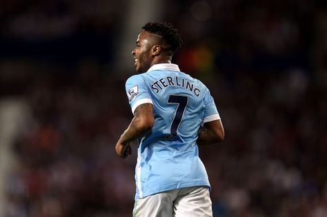 Sterling Manchester City, Arsenal Premier League, Football Basket, Raheem Sterling, Manchester City Football Club, Man City, Arsenal Fc, Old Trafford, The Blues