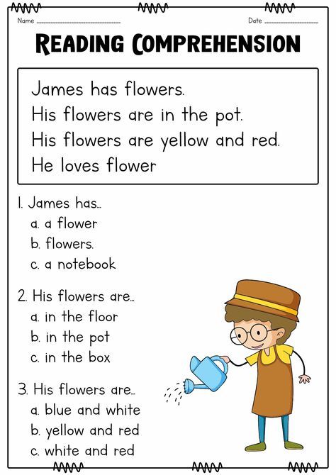 Reading Comprehension Kindergarten Free Worksheets, English Grade 2 Worksheets, Reading Worksheets For Grade 1, Comprehension For Class 1, Class 1 English Worksheets, Comprehension Worksheets Kindergarten, Reading Comprehension For Kindergarten, Reading Worksheets For Kindergarten, Comprehension For Kindergarten