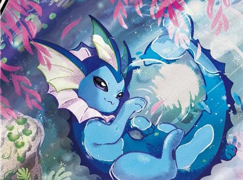 Vaporeon Icon, Pokemon Vaporeon, Pokemon, Water, Art, Pokémon