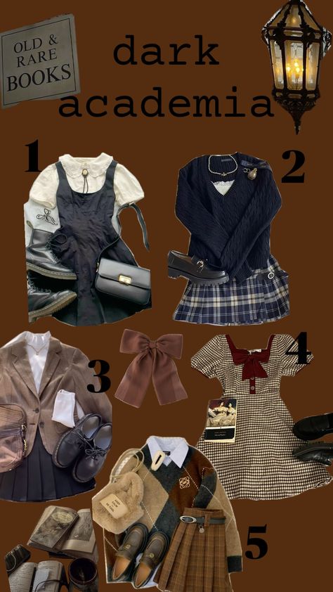 Which outfit would you choose?#darkacadimia #academiaesthetic #outfit #falloutfit #darkacademia #cuteaesthetic Library Outfit Ideas, Casual Academia Outfit, Librarian Aesthetic Outfit, Chaotic Academia Outfits, Romantic Academia Aesthetic Outfit, Library Outfits, Librarian Outfit, Court Fashion, Academia Aesthetic Outfit