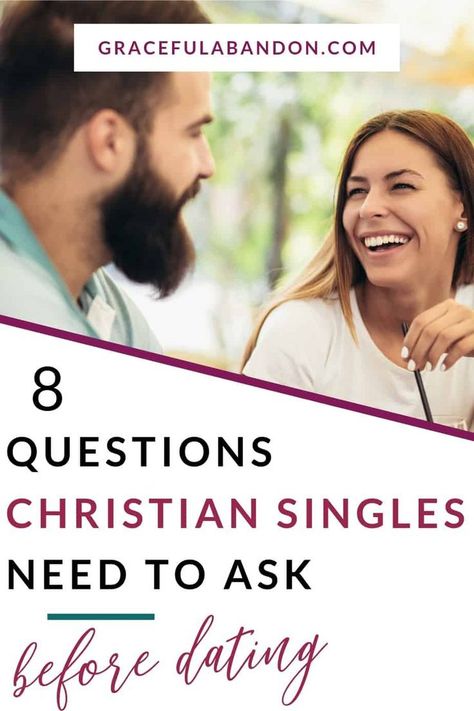 Check out these 8 questions for Christian singles to ask before dating. Here is some great insight and advice to apply before jumping into the dating arena, to help lay a foundation for healthy relationships moving forward. | #advice #relationships #wisdom #christian #dating Christian Questions, Christian Dating Advice, Christian Singles, Emotional Affair, Christian Dating, Godly Relationship, Ending A Relationship, Relationship Challenge, Relationship Help