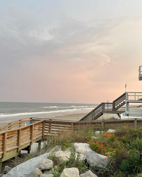 Beach House In South Carolina, Beach House Lifestyle, Charleston Sc Beach, Cape Cod Aesthetic, Folly Beach South Carolina, Costal Granddaughter, Carolina Do Norte, Folly Beach Sc, Summer Beach House