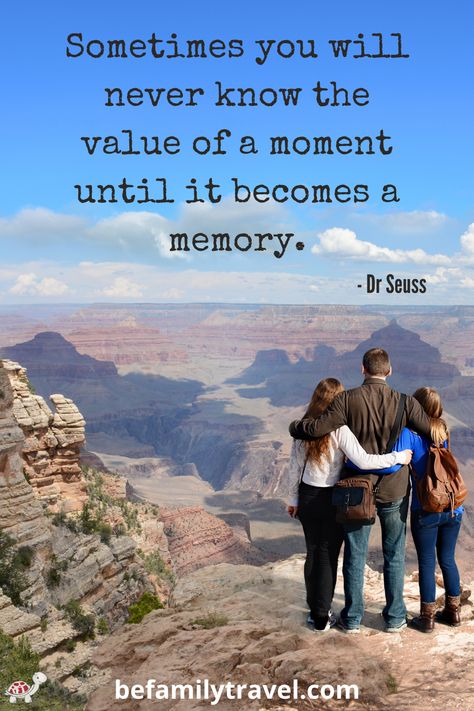 "Sometimes you will never know the value of a moment until it becomes a memory." – Dr Seuss. Over 25 Inspirational Family Travel Quotes to share on Facebook or IG. For motivation as you plan your next vacation with kids, or to encourage you on hard days. These travel with family quotes will inspire you and remind you of the benefits of spending time together on a family vacation. #FamilyTravelQuotes #FamilyTravel #InspirationalTravelQuotes #TravelQuotes Motivational Quotes For Family, Value Of Family Quotes, Value Of Parents Quotes, Quotes About Spending Time Together, Time With Family Quotes, Family Time Quotes Memories, Time Together Quotes, Spend Time With Family Quotes, Quotes About Spending Time With Family