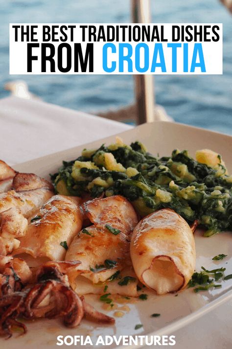 What to Eat in Croatia - Croatian Food - Traditional Croatian Dishes to Try Croatian Easter Recipes, Food In Croatia, Croatian Food Recipes, Croatian Meals, Yugoslavian Recipes, Traditional Croatian Food, Natas Recipe, Croation Recipes, Croatia Food