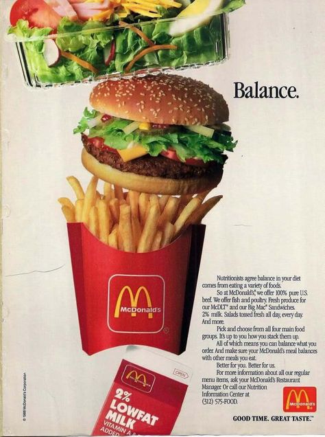 You Deserve a Break Today: 1960s-1980s McDonald’s History in Advertising - Flashbak Vintage Mcdonalds Ads, Mcdonald’s Ads, Burger Advertising, Mcdonalds Ads, Macdonald Food, 90s Mcdonalds, Restaurant Ads, Mcdonald Menu, Mcdonalds Gift Card