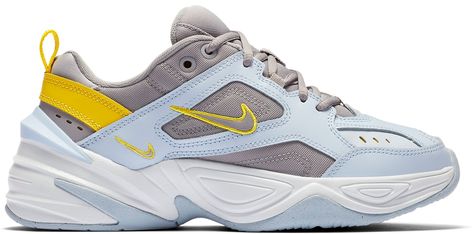 NIKE M2K TEKNO HALF BLUE (W). #nike #shoes Nike M2k Tekno Black, Nike M2k Tekno White, Nike M2k, Blue Chrome, Shoes Sneakers Nike, Nike Air Max 95, Hot Sneakers, Buy Shoes, Saucony Sneaker