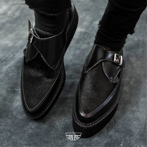 Underground Creepers, Creepers Shoes, Footwear Design, Code Number, Heritage Fashion, Buckle Shoes, Monk Strap, Creepers, Dr. Martens