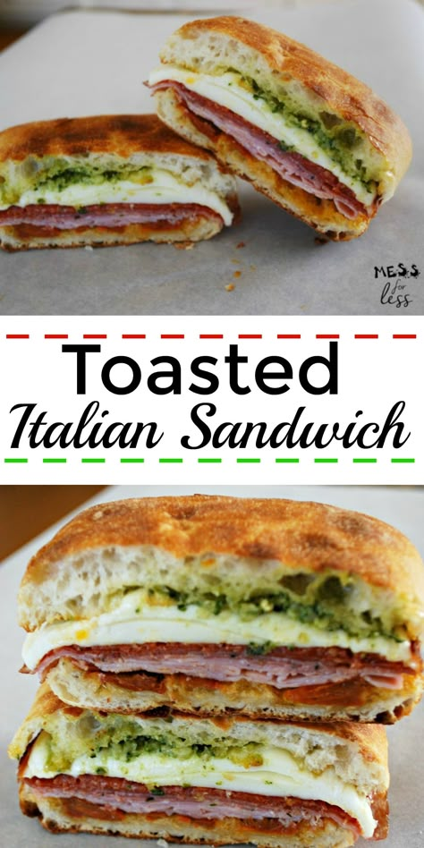 Italian Sandwich Recipes, Sandwhich Recipes, Best Sandwich Recipes, Panini Recipes, Italian Sandwich, Gourmet Sandwiches, Deli Sandwiches, Dinner Sandwiches, Best Sandwich