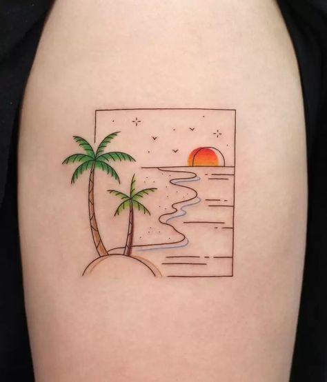 Sunset Beach Tattoo, Dead Tree Tattoo, Aspen Trees Tattoo, Birch Tree Tattoos, Maple Tree Tattoos, Typographic Tattoo, Yggdrasil Tattoo, Tree Tattoo Meaning, Oak Tree Tattoo