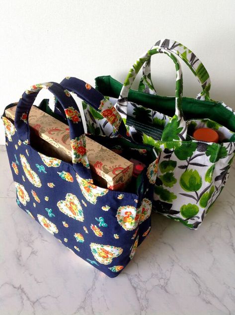 Gift Bag Patterns To Sew, Sew Home Decor Projects, Best Selling Quilted Items, Sewing Patterns Home Decor, Sewing Projects For Sale, Sewing Gift Ideas Things To Make, Cute Sewing Gift Ideas, East Sewing Projects, Lunch Bag Sewing Pattern Free