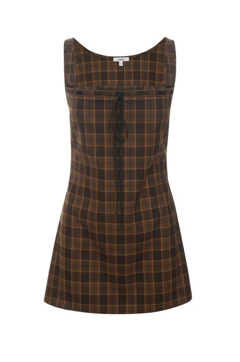 Our Ginger reinvents herself in our Plaid Brown print, designed with a fitted bust, pinched waist, and an A-line hem. She's airy, she's light, she's perfect for a summer's day or night. She's got you covered in all the right places. True to size. Please refer to the flat lay image for product accuracy. Brown Outfits For Women, Brown Dress Aesthetic, Pinched Waist, Plaid Dresses, Plaid Mini Dress, Plaid Brown, Ginger Dress, Plaid Outfits, Fall Plaid