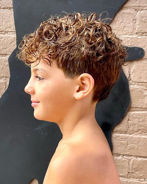 Rusted Roots (@kim_riothairartist) • Instagram photos and videos Boy Perms Curly Hair, Loose Perm Boys, Boys Permed Hair, Boy Permed Hair, Boys Perm Hairstyles, Boys Perm, Mens Perm, Man Perm, Hair Today Gone Tomorrow