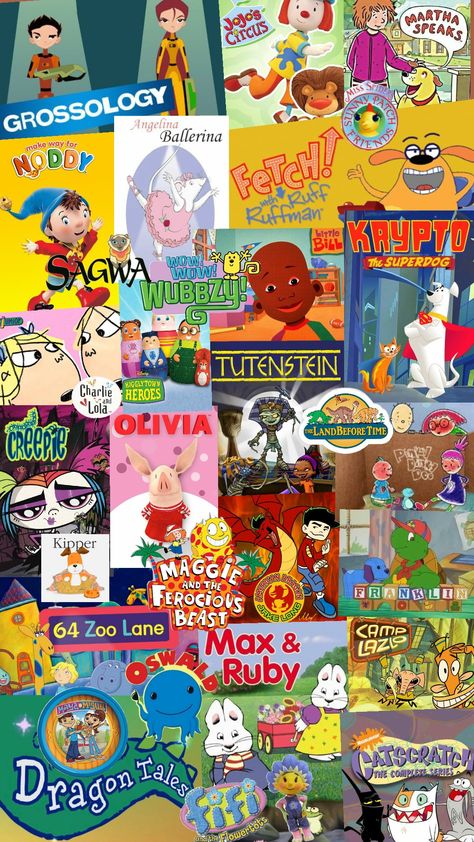 A high dose of nostalgia. Cartoons you may very well have forgotten. #nostalgia #cartoons #nickelodeon #cartoonnetwork #discoverykids #90s #2000s #2010s #2001 #throwback 90s 2000s Cartoons, Nostalgia Cartoons, Martha Speaks, Miss Friend, Jake Long, Angelina Ballerina, 2000s Cartoons, Dragon Tales, Discovery Kids