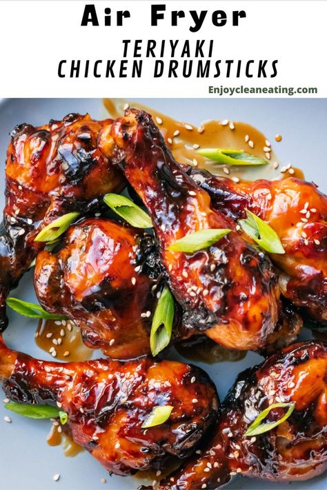 Teriyaki Chicken Drumsticks Air Fyer Drum Sticks, Drumsticks Recipe Air Fryer, Chicken Drumsticks Recipes Airfryer, Chicken Legs Marinade Air Fryer, Asian Drumsticks Airfryer, Air Fryer Chicken Drumstick Recipes, Chicken Legs In The Air Fryer, Airfry Chicken Drumstick Recipes, Drum Sticks In Air Fryer