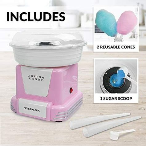 Daily Needs @Daily-Needs Cotton Candy Cones, Cotton Candy Maker, Cotton Candy Cone, Candy Maker, Candy Cotton, Target Kitchen, Ice Popsicle, Candy Kit, Candy Cone