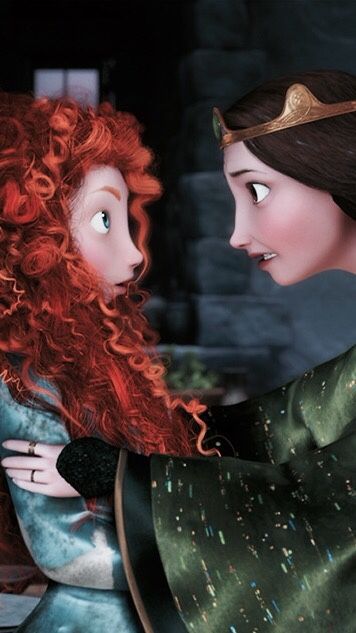 Merida and Elinor Princess Merida Wallpaper, Merida And Her Mom, Brave Elinor, Merida Wallpaper, Elinor Brave, Prenses Merida, Brave Princess Merida, Queen Elinor, Queen Eleanor