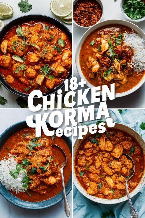 18+ Favorite Chicken Korma Recipes You’ll Love to Make and Share with Family!... Savor these delicious chicken korma recipes perfect for family gatherings. Each dish is packed with rich spices coconut milk and tender chicken. Enjoy the creamy goodness over fluffy rice or with warm naan. Share the joy of cooking and create lasting memories around the dinner table with these flavorful meals!... https://ostrali.com/foodr/chicken-korma-recipes Chicken Coconut Korma, Slow Cooker Chicken Korma, Mango Chicken Curry, Chicken Korma Recipe, Korma Recipe, Mango Chicken, Chicken Korma, Flavorful Meals, Fluffy Rice