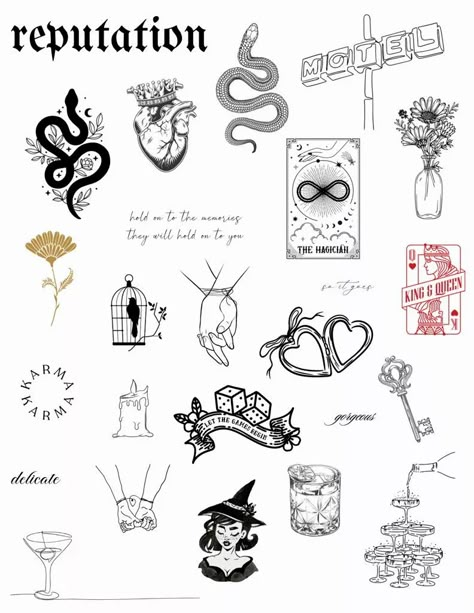 Reputation Era Tattoo, Reputation Inspired Tattoos, Taylor Swift Afterglow Tattoo, Taylor Swift Inspired Tattoos Reputation, Never Grow Up Taylor Swift Tattoo, Taylor Swift Tattoo Ideas Simple Ttpd, Taylor Swift Tattoo Symbol, Taylor Swift Eras Tour Tattoo, Taylor Swift 1989 Tattoo Ideas