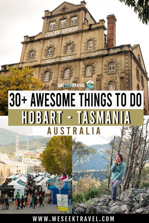 Tasmania Road Trip, Hobart Australia, Tasmania Hobart, Tasmania Travel, Australia Bucket List, New Zealand Beach, Australian Road Trip, New Zealand Travel Guide, Australia Itinerary