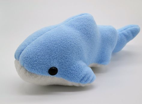 Fish Plushies, Plush Template, Whale Shark Plush, Kawaii Shark, Deep Sea Life, Fluffy Things, Giant Fish, Shark Plush, Cute Shark