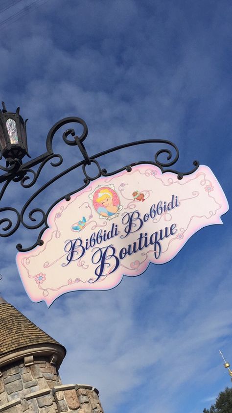 Bibbidi Bobbidi Boutique Bibidi Bobidi Boutique, Bibbidi Bobbidi Two Birthday, Bippity Boppity Boutique, Kandi Steiner, Disneyland Aesthetic, Baby Birthday Party Decorations, Bibbidi Bobbidi Boutique, Future Board, Disneyland Attractions