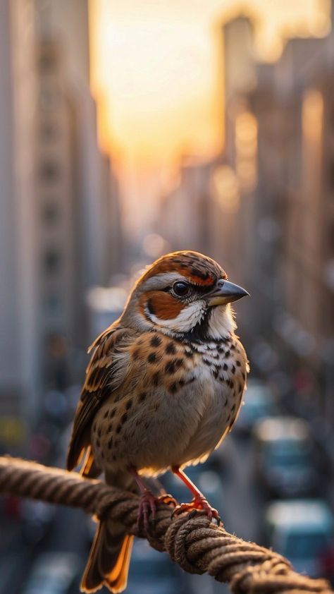 Sparrow Bird, Digital Art Gallery, Most Beautiful Birds, 1% Wallpaper, Nature Gif, Exotic Birds, Sun Rays, Little Birds, Nature Animals