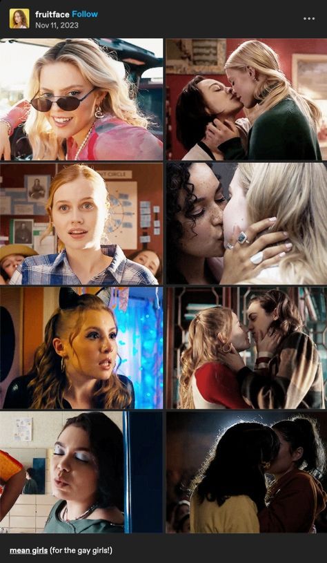 Wlw Movies, Blonde Wife, Film Recommendations, Renee Rapp, Tv Show Couples, Fashion Rules, Silly Songs, Lgbt Equality, Rules And Regulations