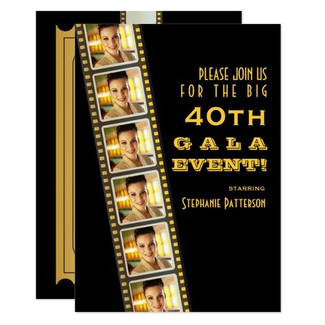 Movie Premiere Celebrity 40th Birthday Photo Gala Invitation #Ad  , #Sponsored, #Birthday#Gala#Photo#Movie Birthday Gala, Camo Birthday Party, Hollywood Birthday Parties, Six Photos, Gala Invitation, Hollywood Birthday, Camo Birthday, 40th Birthday Party Invites, Milestone Birthday Party