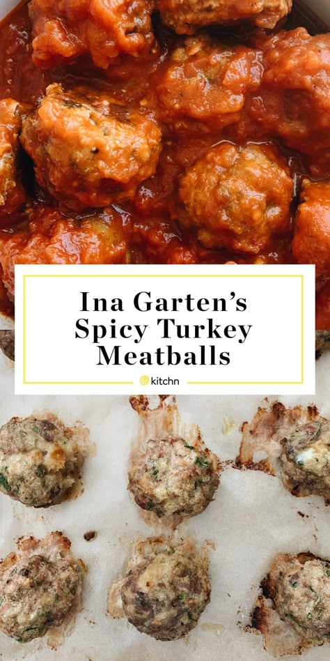 Turkey Sausage Meatballs, Best Turkey Meatballs, Sausage Meatballs Recipes, Italian Sausage Meatballs, Italian Turkey Meatballs, Ground Turkey Meatballs, Spicy Turkey, Sausage Meatballs, Turkey Meatballs Baked