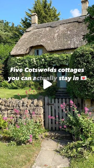 Jenna & Simon UK & Europe travel on Instagram: "Imagine stepping in to a real life fairytale with five of the most enchanting Cotswold cottages 💌

1. Rose Cottage, Chipping Campden. 

2. Little Hoo, Chipping Campden.

3. Inglenook Cottage, Broad Campden 

4. Field Cottage, Elmley Castle

5. Puffits Cottage, Bourton 

Which of these cottages would you choose? 

.

Visit the Cotswolds. Staycation. Weekend break. Romantic weekend away. Beautiful places. Relaxing destinations. Uk travel. 
#visitengland #loves_england #cotswolds_culture 
#uktravel #weekendsaway #thecotswolds 
#escapethecity #englishcountryside #cotswolds 
#beautifulbritain #postcardplaces #cotswoldscottage #romanticweekend #townandcountry #houseandgardenuk" England Cotswolds, Cotswold Cottages, Chipping Campden, Cotswold Cottage, Cotswolds Cottage, Weekend Break, Fairytale Cottage, Visiting England, 1 Rose