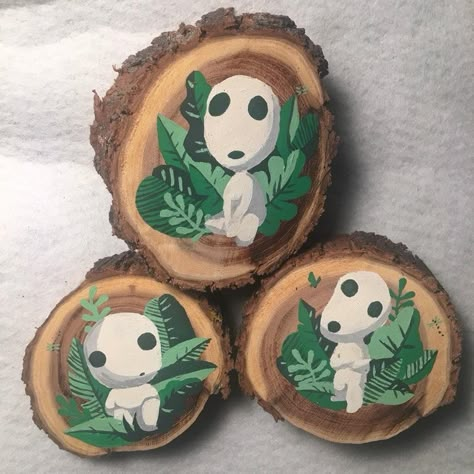 Ghibli Kodama, Studio Ghibli Party, Studio Ghibli Crafts, Studio Ghibli Art, Anime Crafts, Ghibli Art, Howls Moving Castle, Cowboy Bebop, Hayao Miyazaki