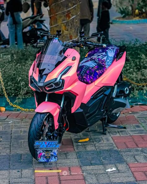 Pink Honda, Honda Adv 160, Adv 160, Honda Adv, Pink