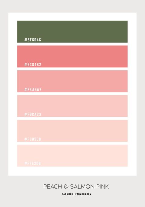 salmon pink color hex, peach and pink salmon color hex Coral Peach Pink Color Palette, Peach Hex Code, Peach Hex Color Code, Peach Color Code, Canva Peach Color Palette, Pantone Salmon Pink, Salmon Pink Color, Gradient Color Design, Hex Color Palette