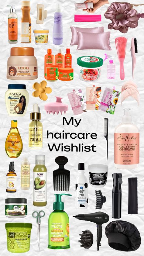 hair care Wishlist Good Hair Products For Curly Hair, Hair Care Black Women, Curly Girl Products, Good Hair Products, Curly Hair Care Products, Hair Care Curly, Hair Products For Curly Hair, Hair Journey Tips, Wavy Hair Care