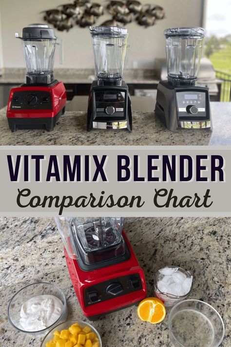 With so many different options, it's a challenge to know which Vitamix model is the best fit for your family. This review offers a Vitamix comparison chart of popular Vitamix blenders, including the high-end Vitamix A3500 blender. Get tips on taking a Vitamix on the road including the best lightweight blender for travel, which blender is best for large families, and delicious recipes to make in a Vitamix. (sponsored) #Vitamix #BlenderRecipes Vitamix A3500, Avocado Yogurt Dip, Kitchenaid Blender, Ice Cream Smoothie, Traveling Mom, Quick Smoothies, Dessert Hummus, Vitamix Blender, Vitamix Recipes