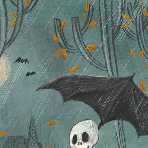 Leanne Hatch on Instagram: "New Fall prints just added to my shop! (link in bio). The first one will only be available until Halloween 💀

Unfortunately I am only able to ship within the U.S. at the moment (but will keep you updated as I figure out how to expand)

#halloweenillustration #fallillustration #childrensillustration #picturebookillustration #picturebookart #childrensbookillustration #halloweenart #halloweenartwork" Halloween Artwork, Autumn Illustration, Picture Books Illustration, Halloween Illustration, Fall Prints, Childrens Illustrations, Children's Book Illustration, Halloween Art, Picture Book