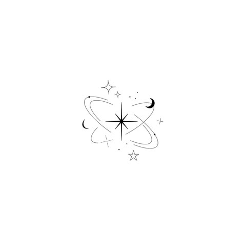 Galaxy Inspired Tattoos, In Every Universe Tattoo, Small Astronomy Tattoo, Disney Fireworks Tattoo, Celestial Tattoo Designs, Tattoo Elbow, Astronomy Tattoo, Celestial Tattoo, Universe Tattoo