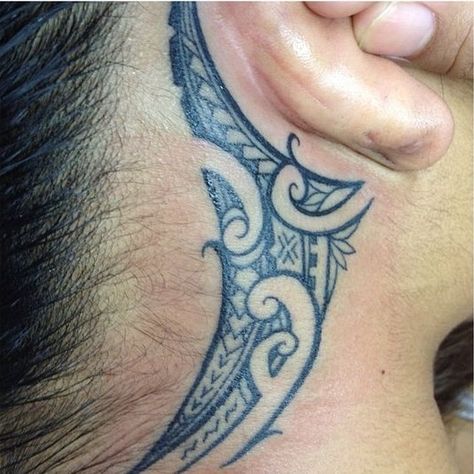 Samoan Neck Tattoo, Awesome Tattoo Designs, Samoan Tattoos, Tattoo Designs Drawings, Small Symbol Tattoos, Hawaii Tattoos, Maori Tattoo Designs, Awesome Tattoo, Samoan Tattoo