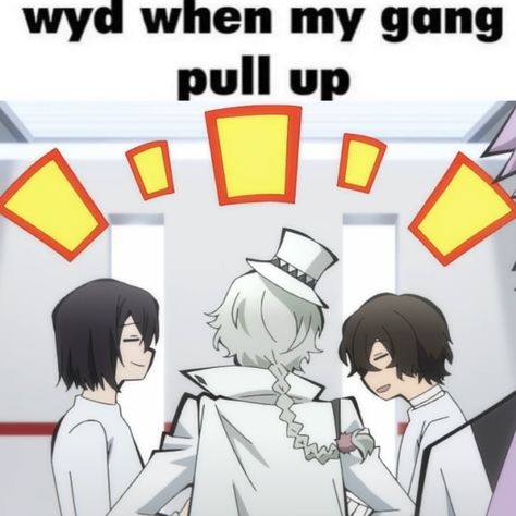 Fyodor Nikolai, Puella Magi Madoka Magica, Bungo Stray Dogs, Stray Dog, Bungou Stray Dogs, Dumb And Dumber, Instagram Profile, Memes, Drawings