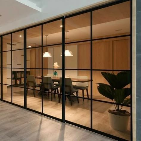 Transform your space with sleek and modern glass partitions! Perfect for offices, homes, and commercial spaces, our customizable glass solutions offer both functionality and style. Whether you're looking for clear partitions, frosted designs, or modular setups, we’ve got you covered. . . . #GlassPartitions #OfficeDesign #ModernInteriors #BangaloreInteriors #GlassProfiles #ModularGlass #GlassDoors #InteriorDesign #SpaceTransformation #BangaloreBusiness#glass#interiordesign #bangaloreinteriors... Urban Office Design, Modern Office Design Inspiration, Glass Wall Office, Glass Partition Designs, Glass Office Partitions, Contemporary Office Design, Industrial Office Design, Office Design Inspiration, Office Interior Design Modern