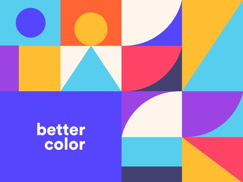 Color Branding, Illustration Simple, Tableau Art, Flat Illustration, 로고 디자인, Illustration Vector, Ui Ux Design, Logo Color, Geometric Art