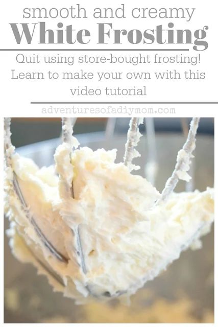 Smooth and Creamy White Frosting Old Fashioned Cooked Icing, Jiffy White Frosting Recipe, Old Fashioned Frosting Recipe, White Frosting Recipe For Cake, Homemade Frosting Easy Powdered Sugar, Easy White Frosting, Vanilla Frosting Recipe Easy, Powder Sugar Frosting, Shortening Frosting