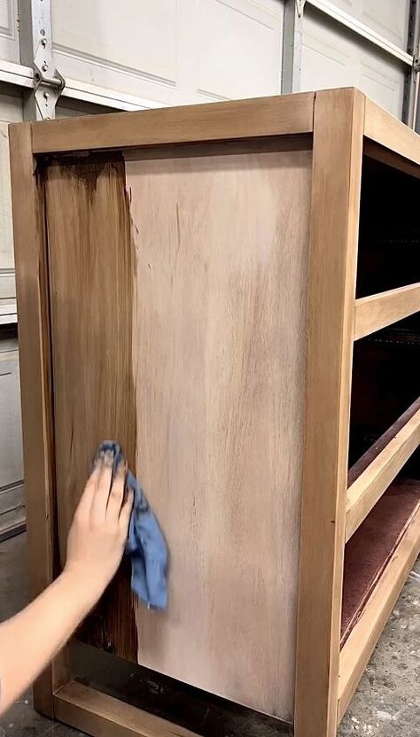 Here’s how I stripped the dresser and transformed it from a dark finish into a beautiful light finish. Trust me, it's easier than it looks! Cherry Wood Bedroom Furniture, Cherry Wood Bedroom, Dark Wood Dresser, Cherry Dresser, Pottery Barn Look, Flip Furniture, Ideas For Furniture, Wood Bedroom Furniture, Wooden Dresser